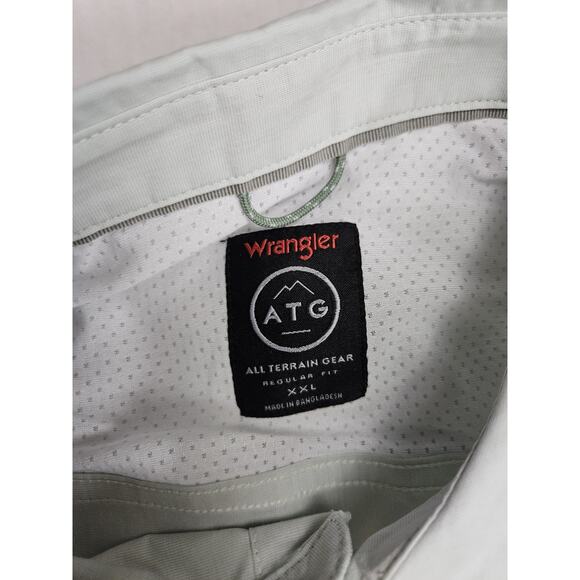 Wrangler ATG Shirt Men's 2XL Short Sleeve Moisture Wicking Venting Outdoor NEW - Picture 9 of 9